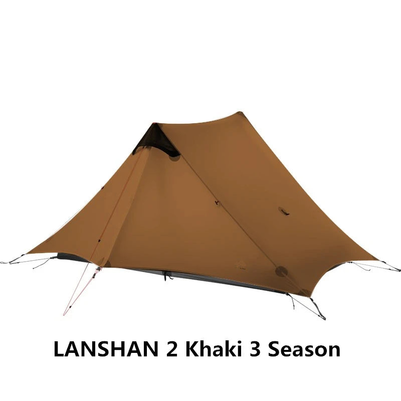 FLAME'S CREED LanShan 2 Person Tent | Ultralight 15D Silnylon Camping