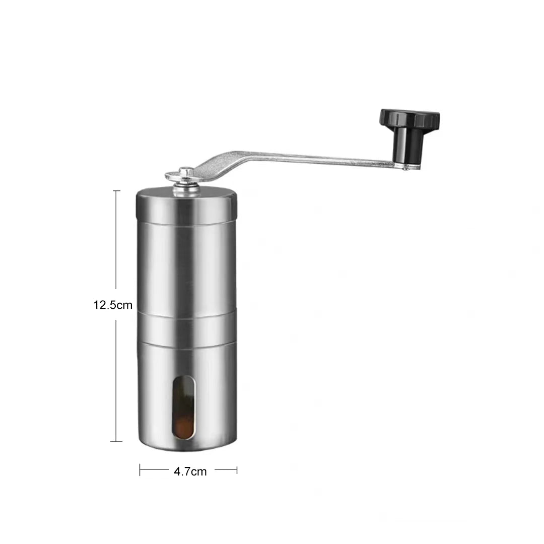 Portable Manual Coffee Grinder with Ceramic Burr