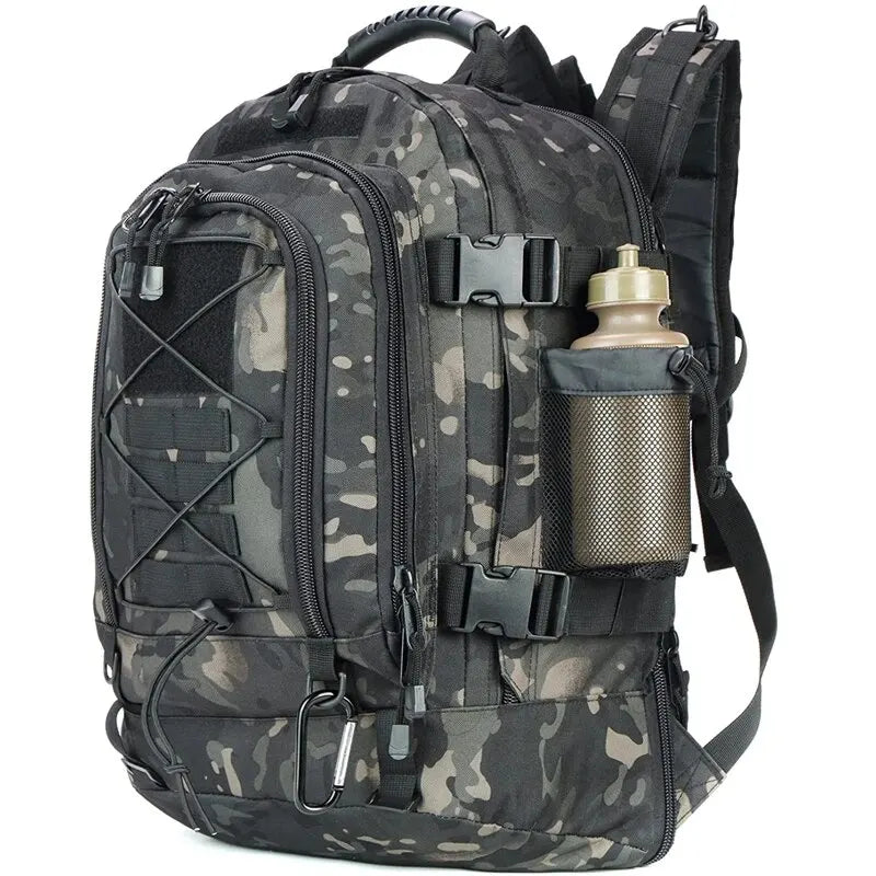 65L Tactical MOLLE Backpack | Waterproof, Tear-Resistant, Military Design