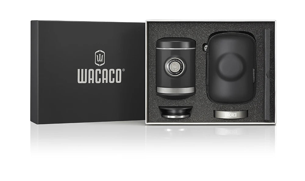 WACACO Picopresso Portable Espresso Maker — 18-Bar Pressure, Compact Travel Coffee Machine