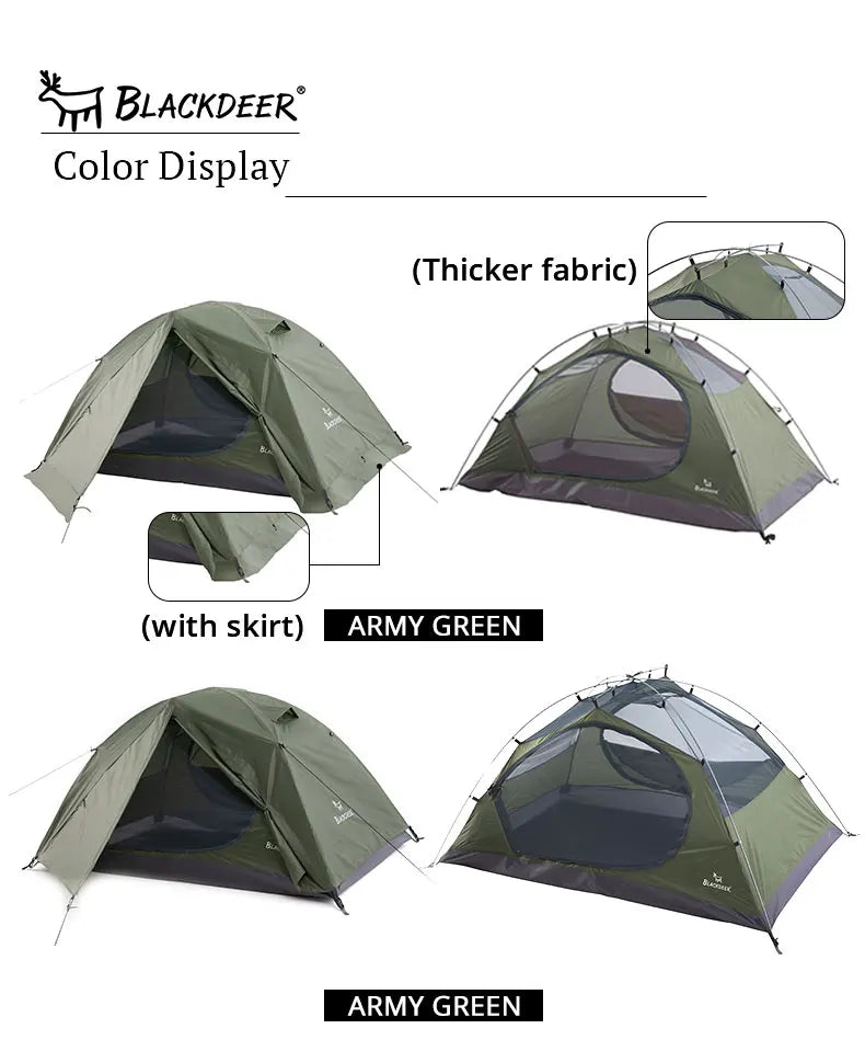 Blackdeer Archeos 2-3 Person | 4-Season Winter Skirt Tent Waterproof