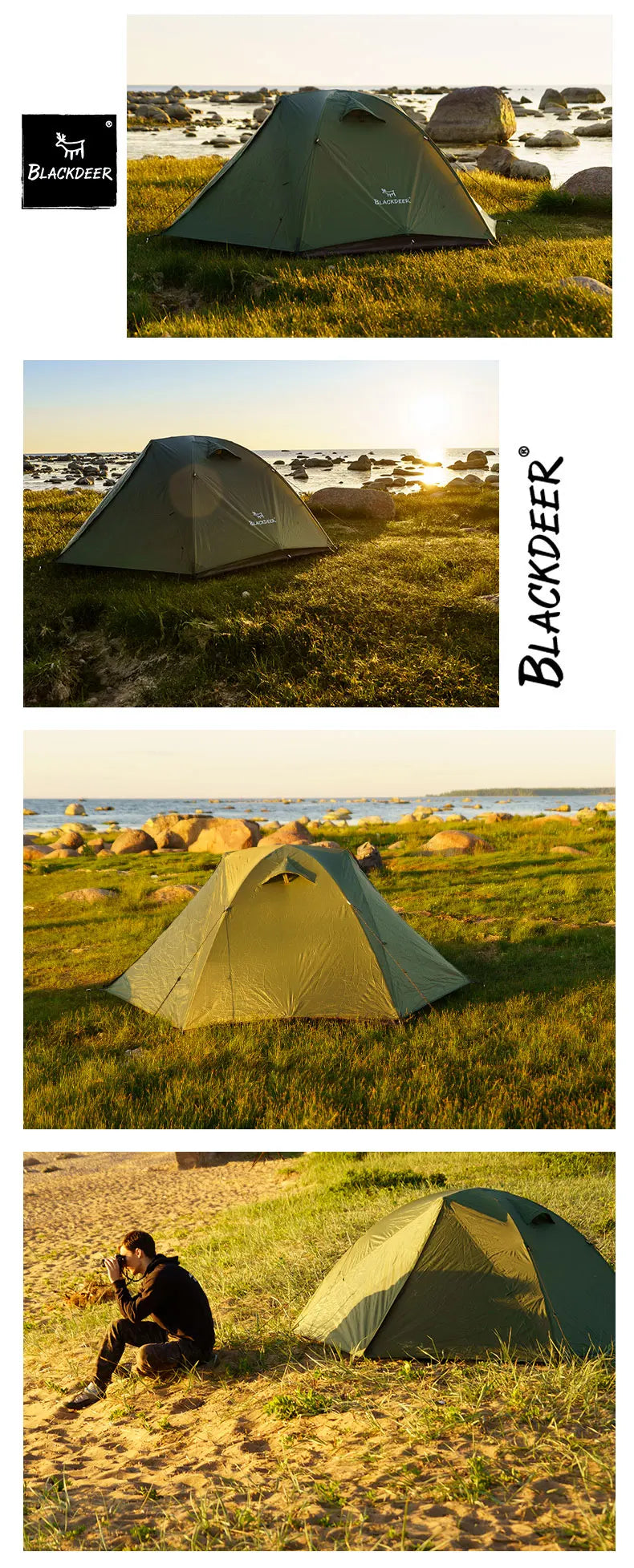 Blackdeer Archeos 2-3 Person | 4-Season Winter Skirt Tent Waterproof