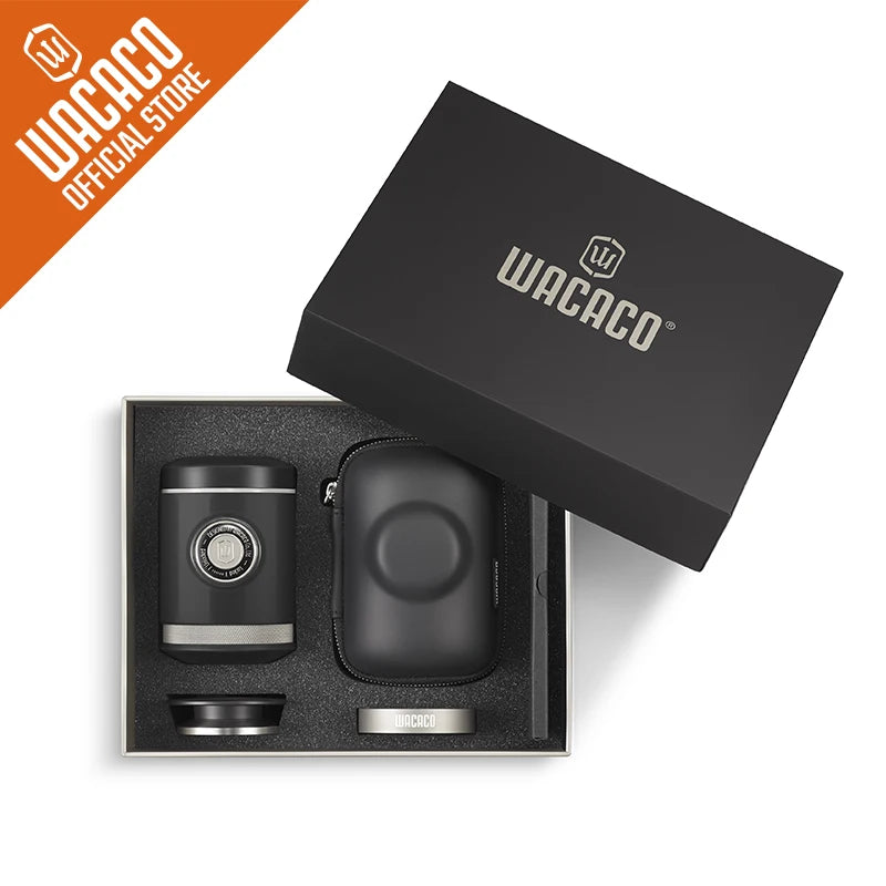 WACACO Picopresso Portable Espresso Maker — 18-Bar Pressure, Compact Travel Coffee Machine