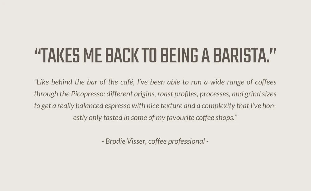 WACACO Picopresso Portable Espresso Maker — 18-Bar Pressure, Compact Travel Coffee Machine