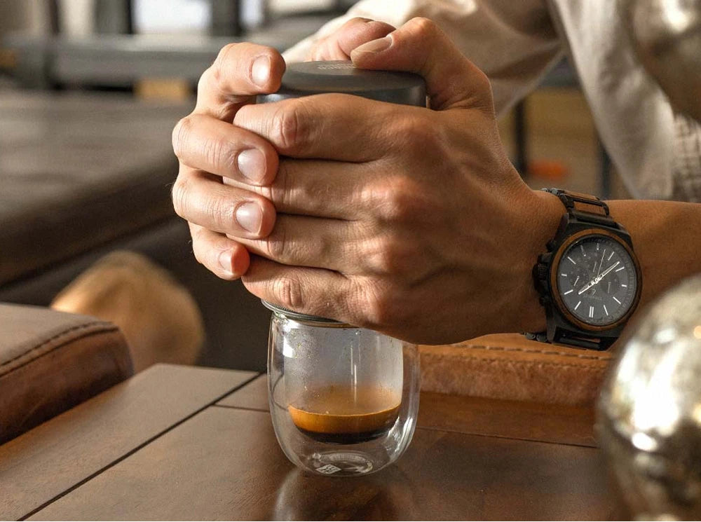 WACACO Picopresso Portable Espresso Maker — 18-Bar Pressure, Compact Travel Coffee Machine
