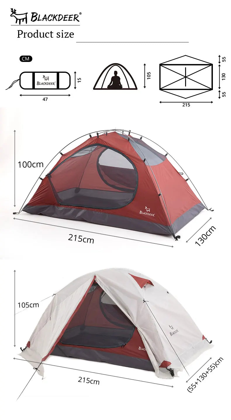 Blackdeer Archeos 2-3 Person | 4-Season Winter Skirt Tent Waterproof