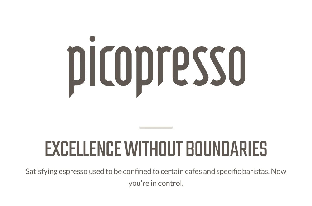 WACACO Picopresso Portable Espresso Maker — 18-Bar Pressure, Compact Travel Coffee Machine