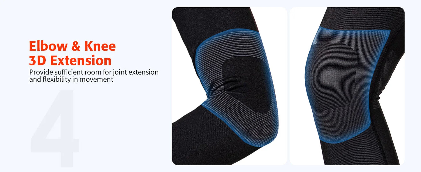 Anfilia Women Ski Thermal Underwear Sets Moisture-wicking & Quick Drying Tight Crew Neck Seamless knitted Base Layer Long Johns