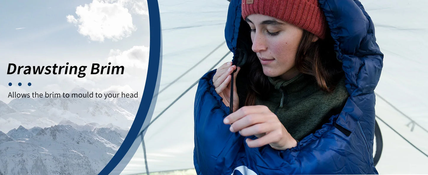Naturehike Mummy Sleeping Bag | Winter Rated -12°C Lightweight MJ300/MJ600