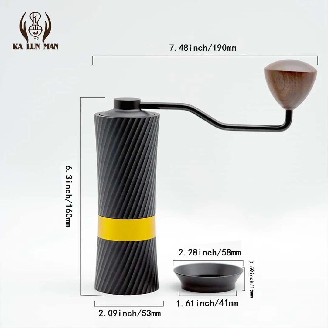 Manual Coffee Grinder with Alloy Blade