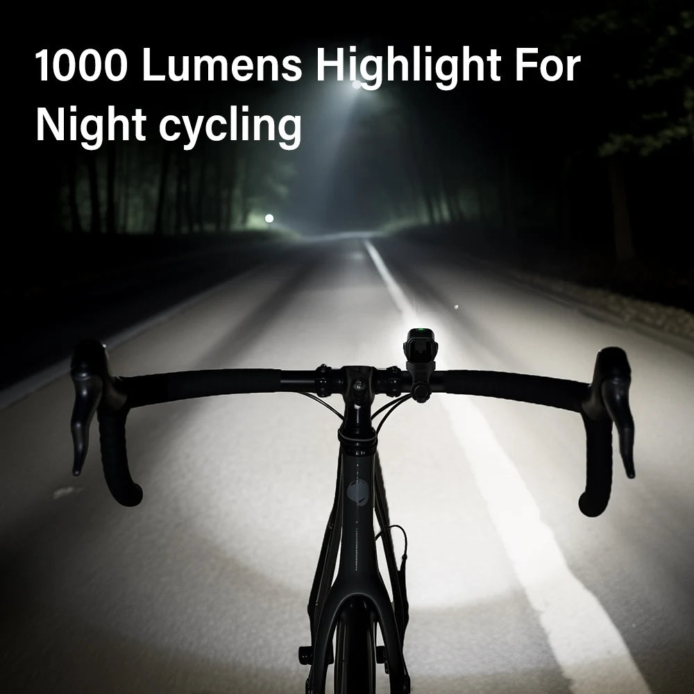 TOAGER 1000LM Bike Light Front Lamp Type C Rechargeable LED 21700 4500mAh Bicycle Light IPX6 Bicycle headlights Bike Accessories