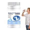 Fast Dissolving Water Purification Tablets Portable Effective Emergency Drinking Water Cleaner for Camping Hiking Backpacking