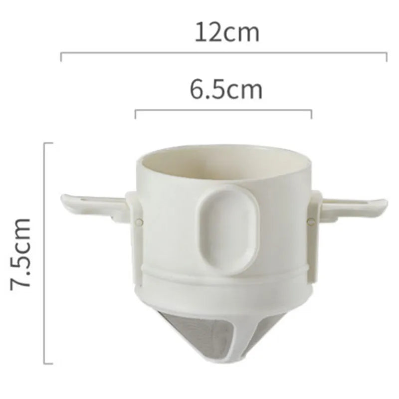 Stainless Steel Pour-Over Coffee Dripper
