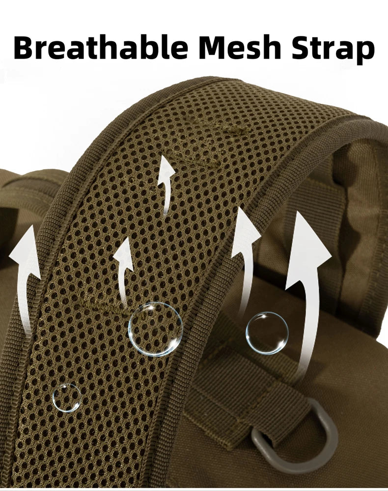 Scione Tactical MOLLE Backpack | Climbing, Hiking, Hunting, All-Season
