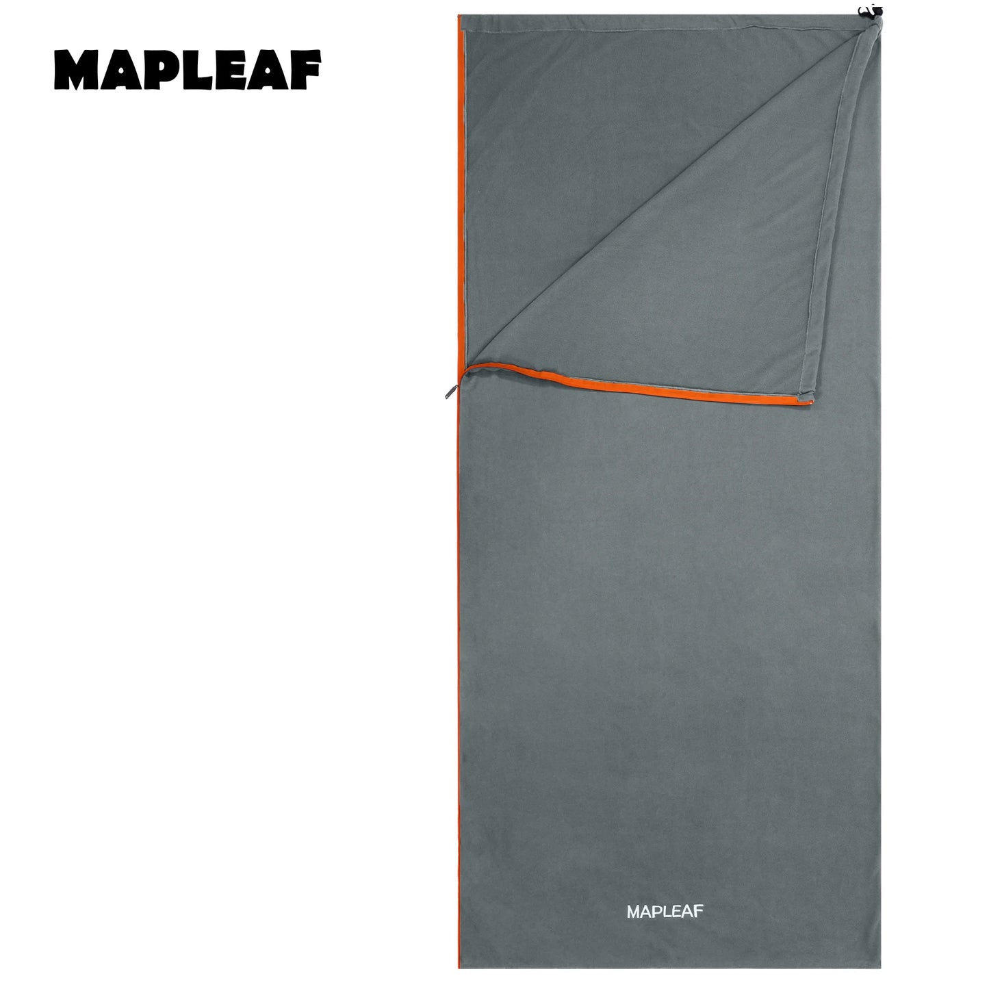 MAPLEAF Fleece Sleeping Bag Liner Lightweight Winter Sleeping Sack Sleeping Bag Sheet Travel Camping Sheet Camping Blanket Liner