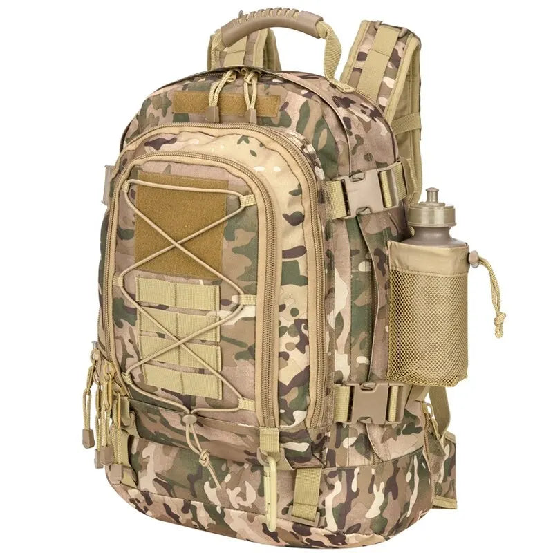 65L Tactical MOLLE Backpack | Waterproof, Tear-Resistant, Military Design