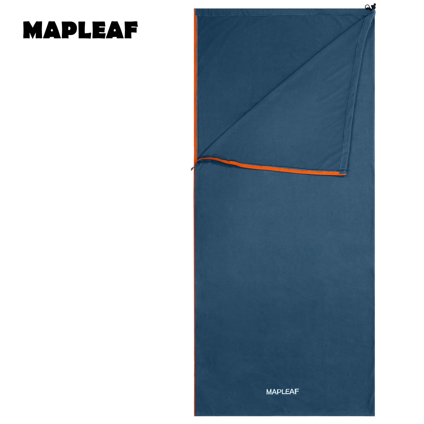MAPLEAF Fleece Sleeping Bag Liner Lightweight Winter Sleeping Sack Sleeping Bag Sheet Travel Camping Sheet Camping Blanket Liner