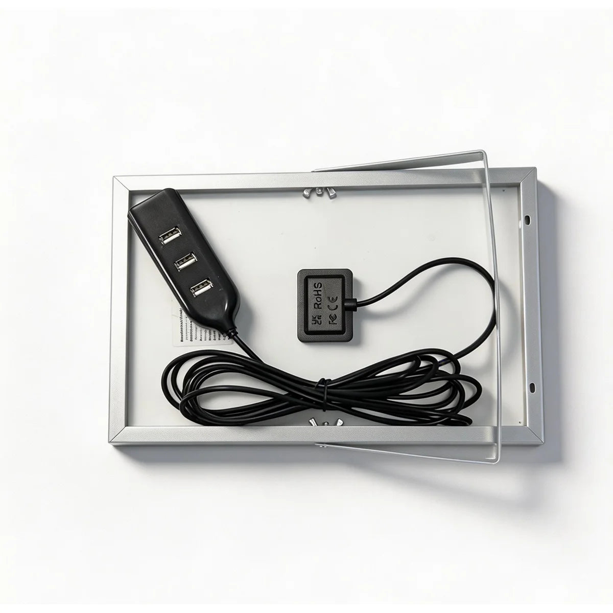 10W 5V Solar Battery Charger For Security Camera Portable Solar Power Panel With Micro USB Type-C Output Solar Panel Charger Kit