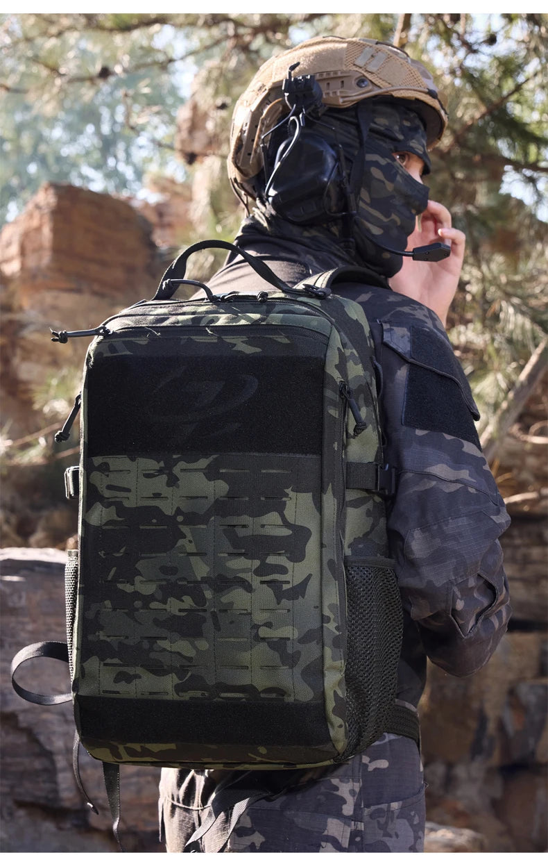Scione Tactical MOLLE Backpack | Climbing, Hiking, Hunting, All-Season