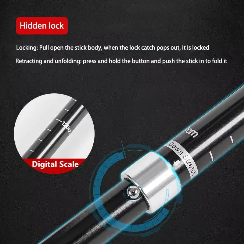 Ultralight Trekking Poles (2-Pack)