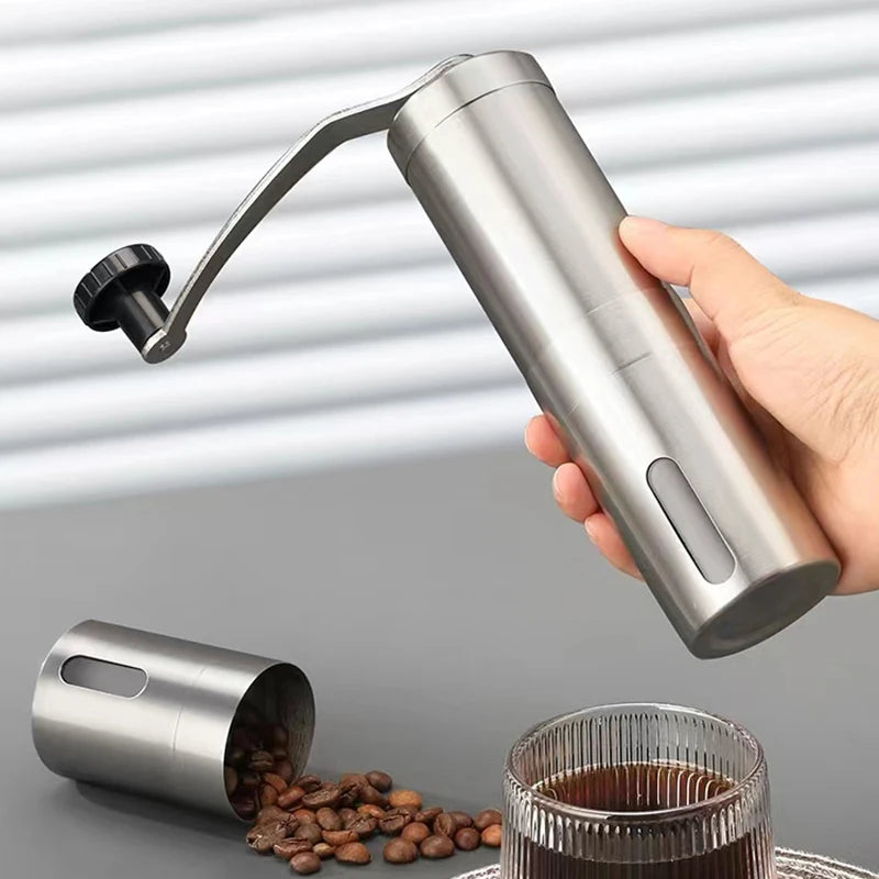 Portable Manual Coffee Grinder with Ceramic Burr