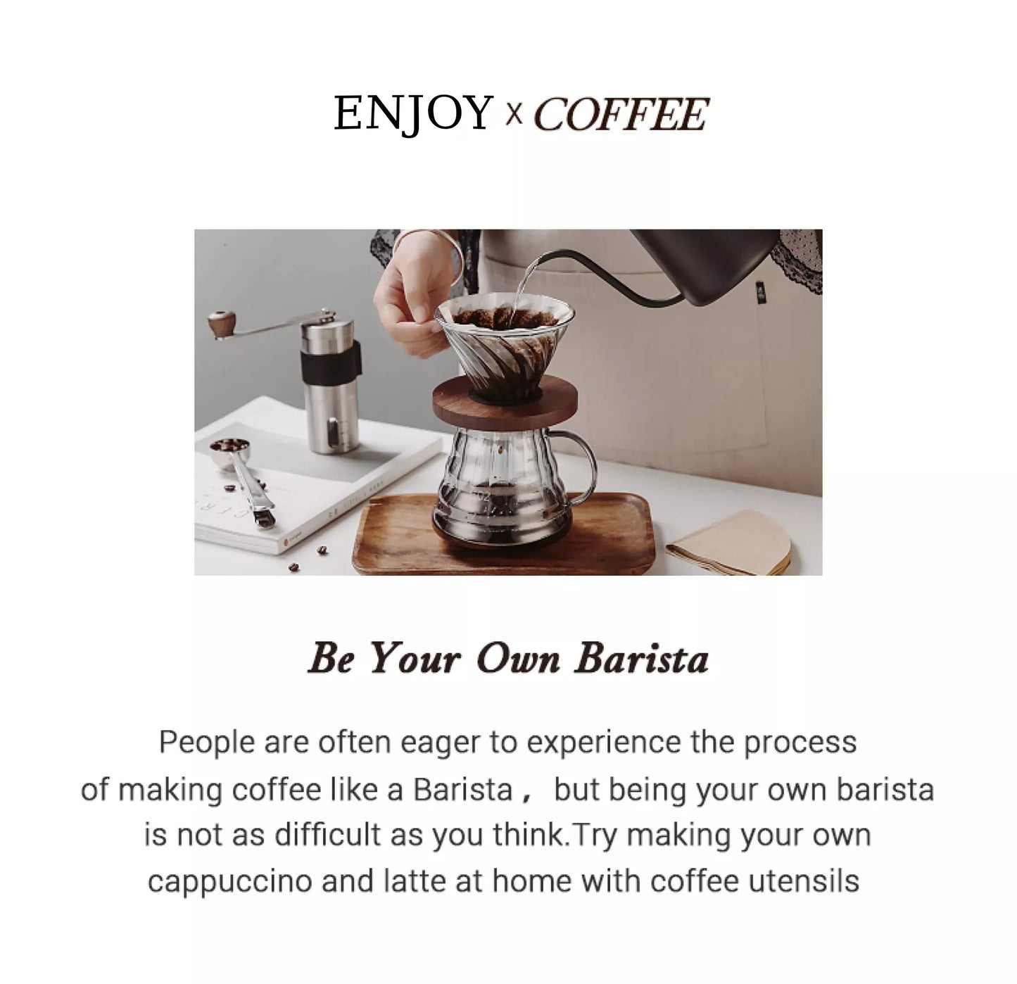 Stainless Steel Pour-Over Coffee Dripper