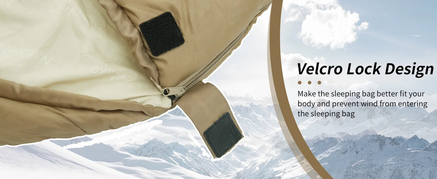 Naturehike Mummy Sleeping Bag | Winter Rated -12°C Lightweight MJ300/MJ600