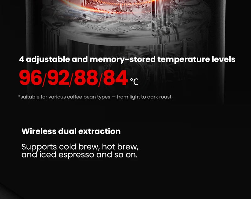 MHW-3BOMBER X-Press58 Portable Espresso Machine — USB Electric, 58mm, Travel & Camping Coffee Maker