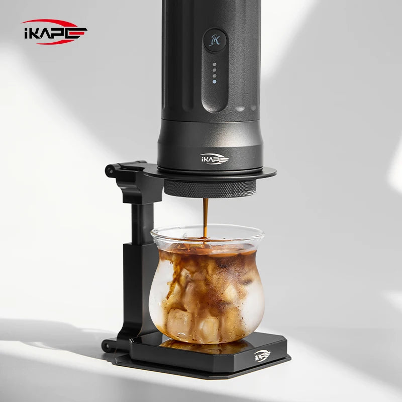 IKAPE Kapo K2 Portable Espresso Machine — Bluetooth, Timer, 51/58mm Bottomless Portafilter