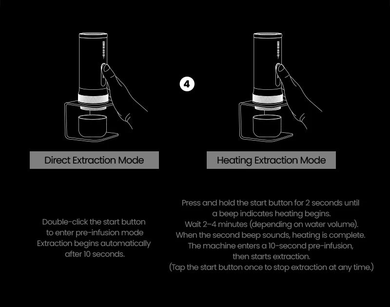 MHW-3BOMBER X-Press58 Portable Espresso Machine — USB Electric, 58mm, Travel & Camping Coffee Maker