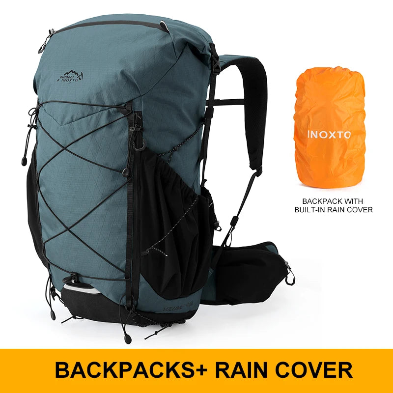 45L Hiking Internal Frame Backpack | Rain Cover, Lightweight