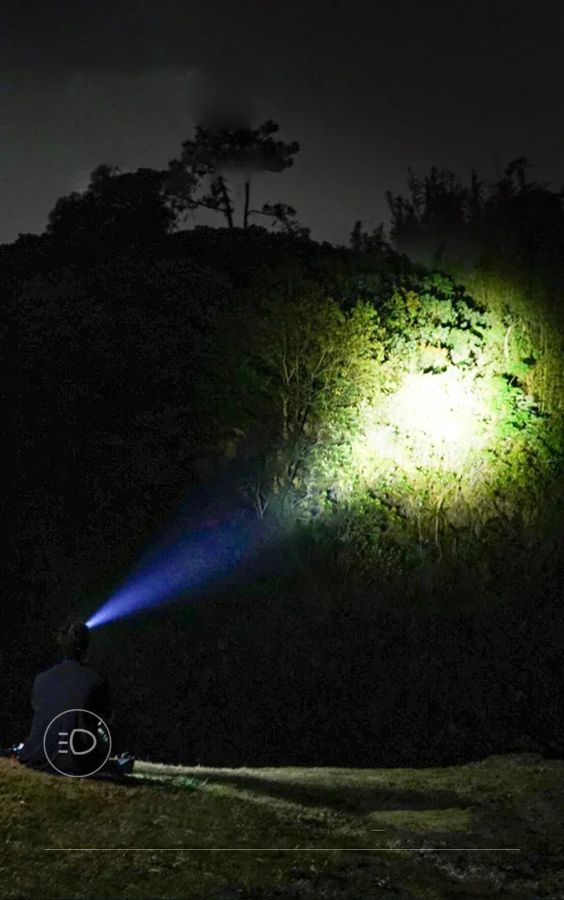 Powerful LED Headlamp IPX4 Waterproof Emergency Head Flashlight 250LM XPE LED Headlamp 500mAh for Outdoor Fishing Camping Hiking