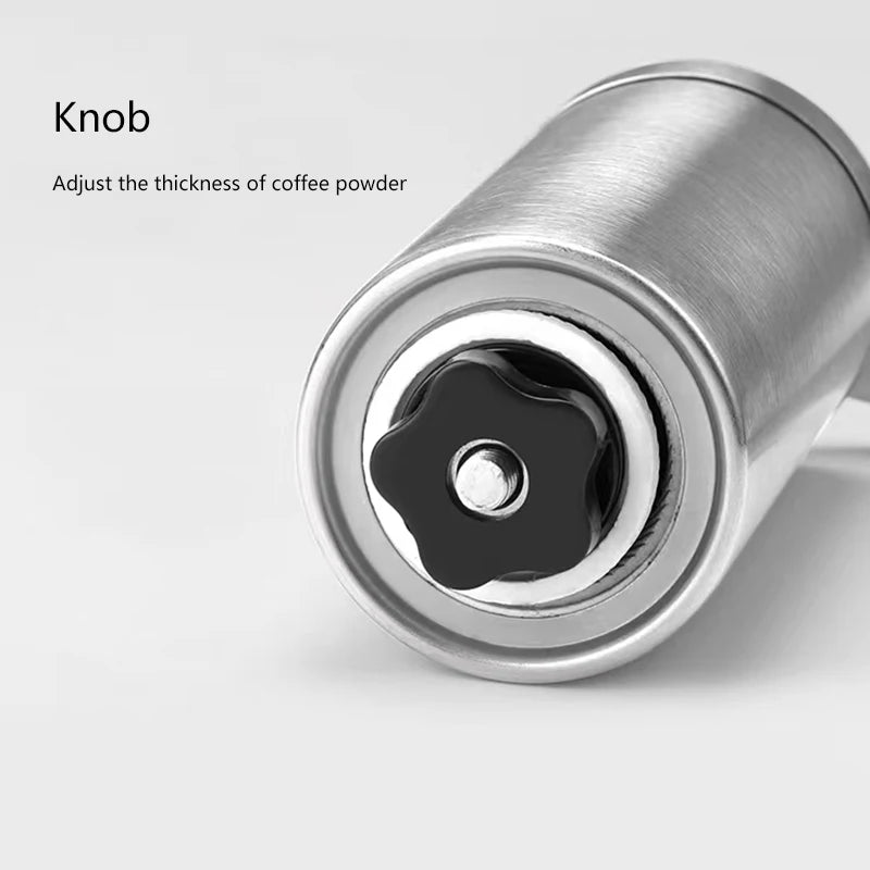 Portable Manual Coffee Grinder with Ceramic Burr