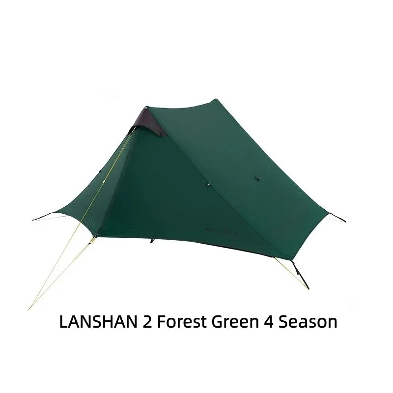 FLAME'S CREED LanShan 2 Person Tent | Ultralight 15D Silnylon Camping