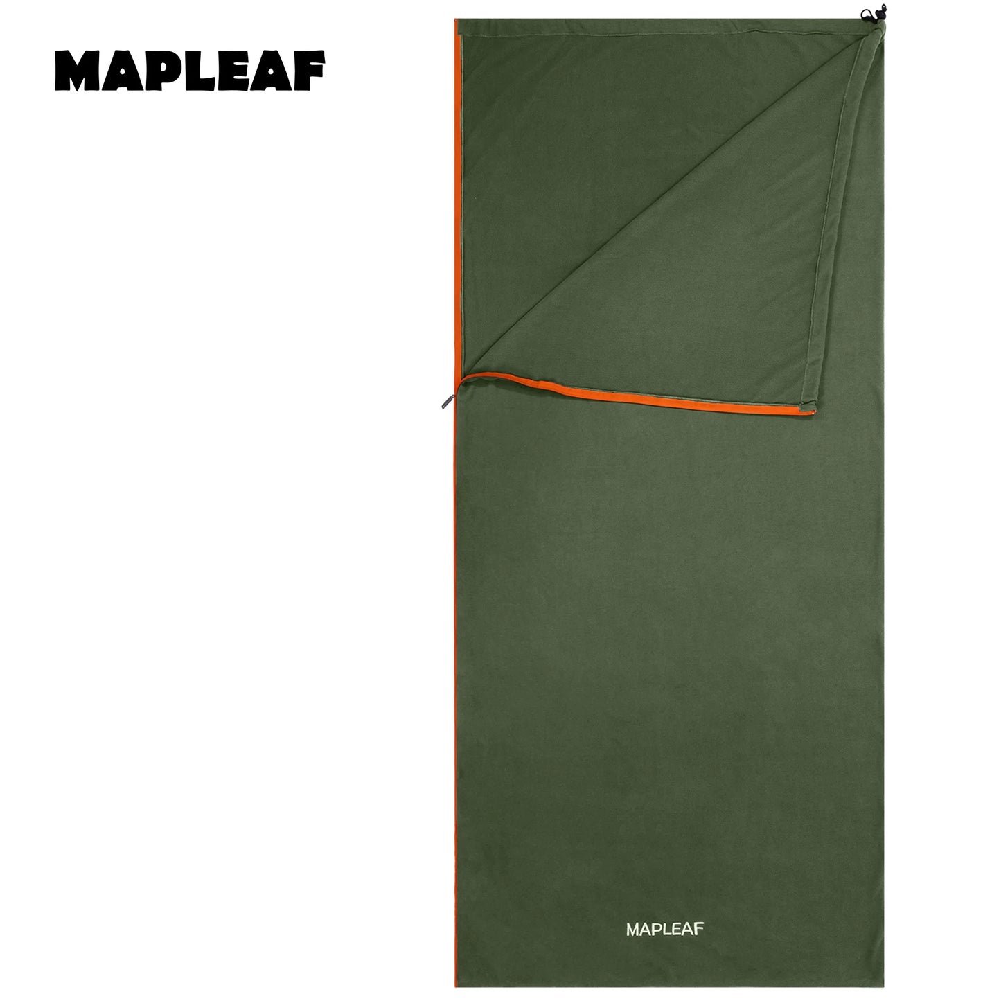 MAPLEAF Fleece Sleeping Bag Liner Lightweight Winter Sleeping Sack Sleeping Bag Sheet Travel Camping Sheet Camping Blanket Liner