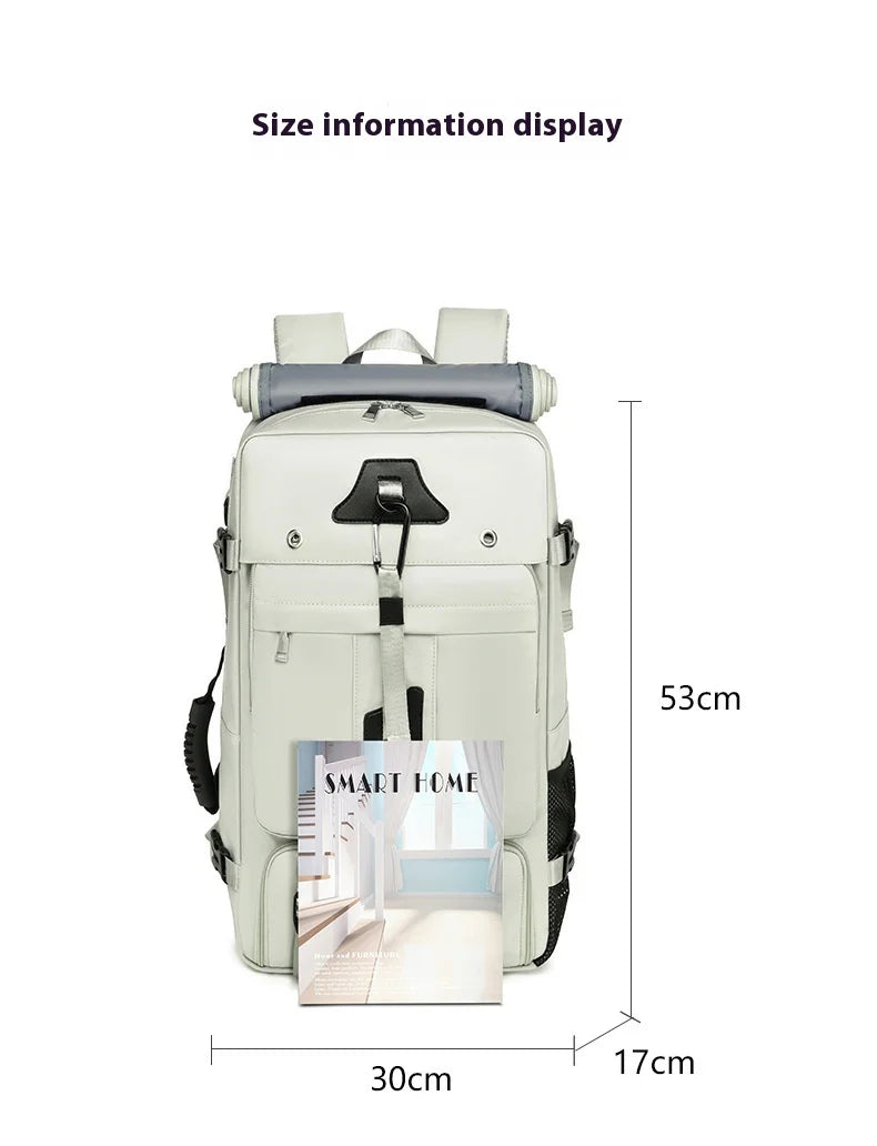 OZUKO 55L Backpack | Laptop 15.6", Waterproof, Travel & Camping