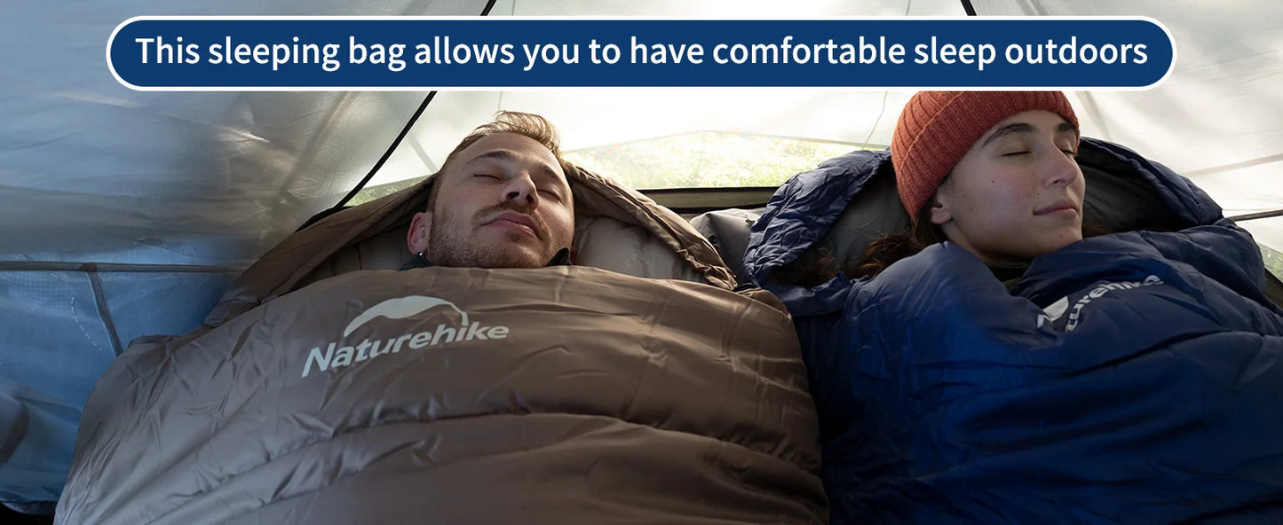 Naturehike Mummy Sleeping Bag | Winter Rated -12°C Lightweight MJ300/MJ600