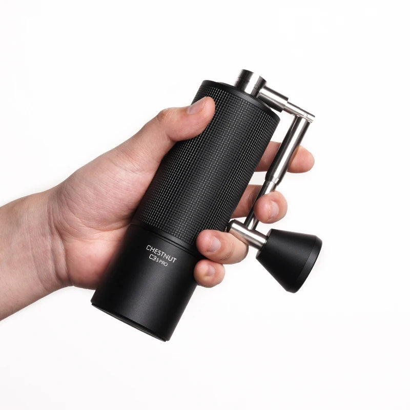 TIMEMORE Chestnut C3S PRO Manual Coffee Grinder — Steel Burr, 25g, Adjustable Hand Grinder
