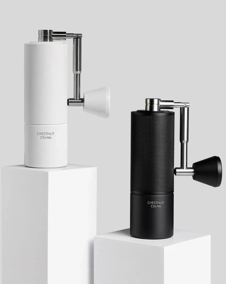 TIMEMORE Chestnut C3S PRO Manual Coffee Grinder — Steel Burr, 25g, Adjustable Hand Grinder