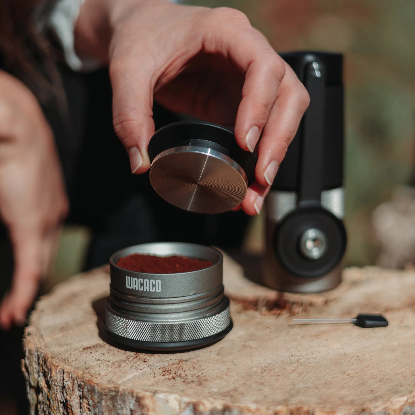 WACACO Picopresso Portable Espresso Maker — 18-Bar Pressure, Compact Travel Coffee Machine