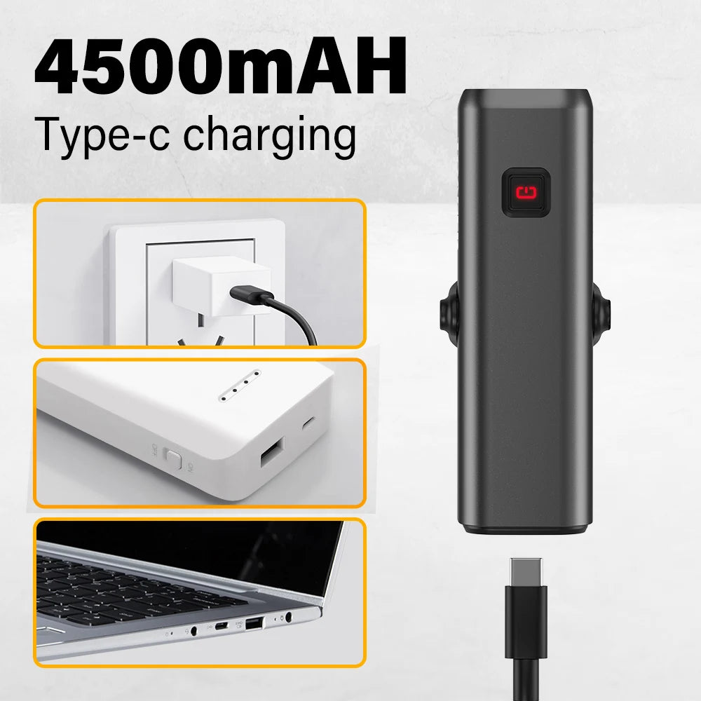 TOAGER 1000LM Bike Light Front Lamp Type C Rechargeable LED 21700 4500mAh Bicycle Light IPX6 Bicycle headlights Bike Accessories