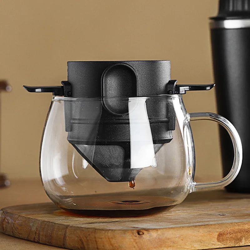 Stainless Steel Pour-Over Coffee Dripper