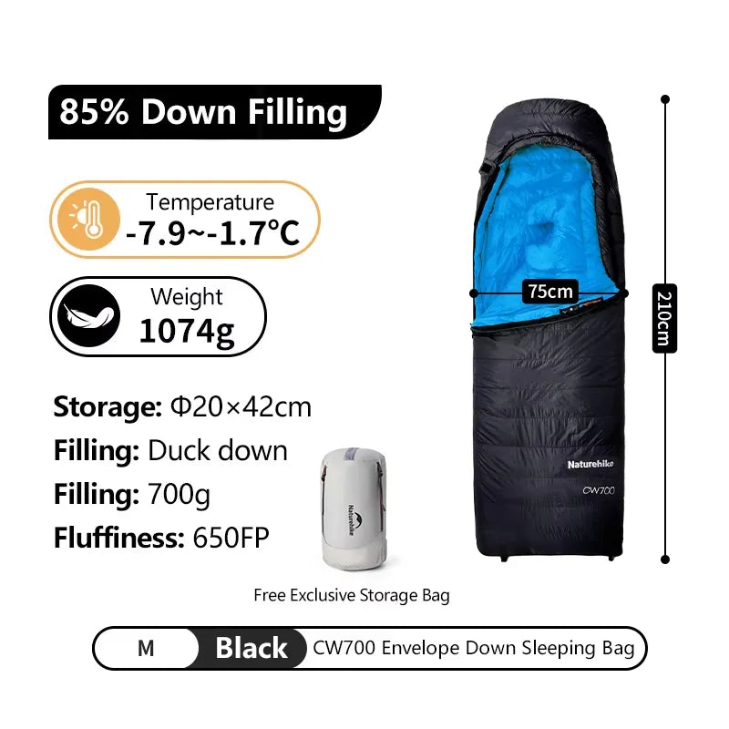 Naturehike Duck Down Winter Sleeping Bag