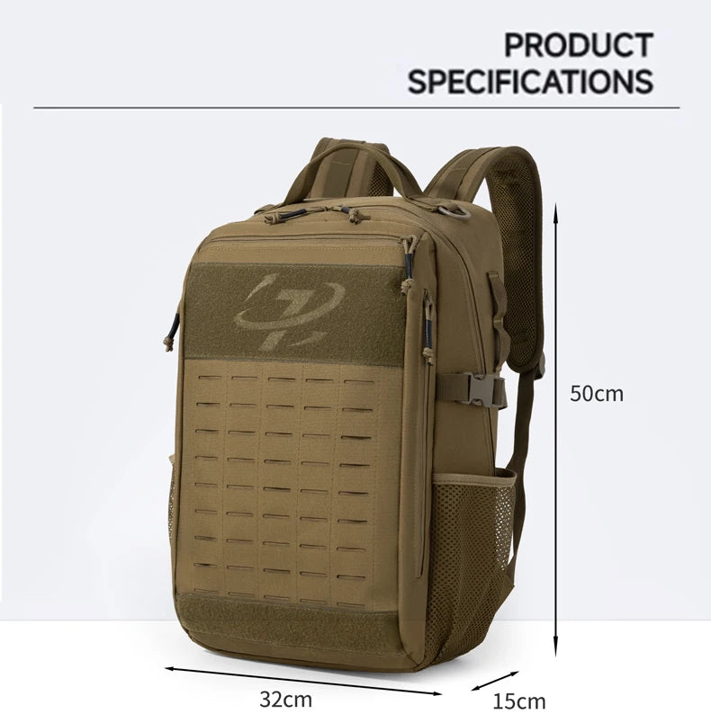 Scione Tactical MOLLE Backpack | Climbing, Hiking, Hunting, All-Season