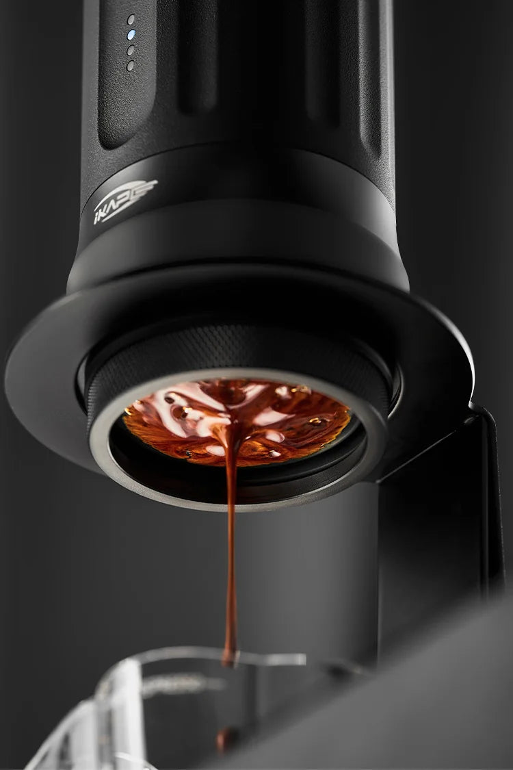 IKAPE Kapo K2 Portable Espresso Machine — Bluetooth, Timer, 51/58mm Bottomless Portafilter