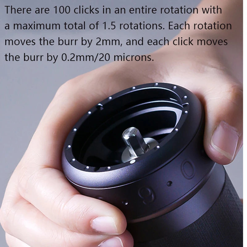1Zpresso Kultra Portable Manual Coffee Grinder
