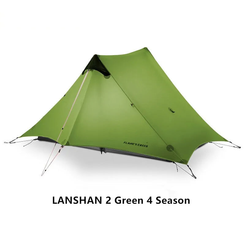 FLAME'S CREED LanShan 2 Person Tent | Ultralight 15D Silnylon Camping