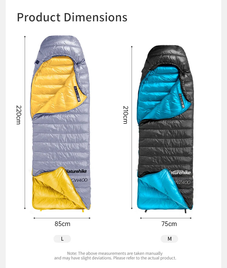 Naturehike Duck Down Winter Sleeping Bag