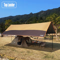 4.4x6m Oxford Camping Tarp | 3000mm Waterproof, UV Shield, 12 Anchor Points