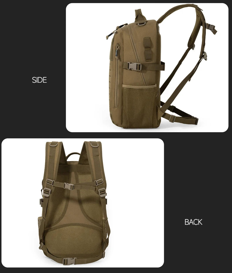 Scione Tactical MOLLE Backpack | Climbing, Hiking, Hunting, All-Season